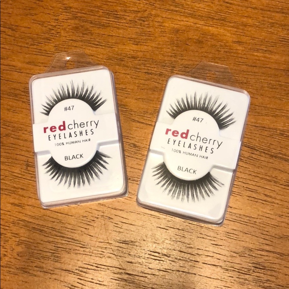 Set of Red Cherry Eyelashes